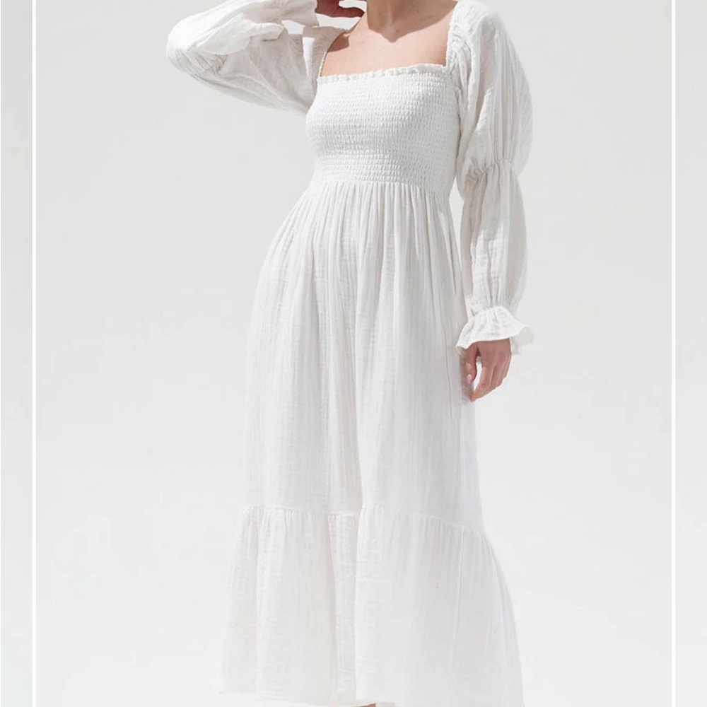 Nothing Fits But White Dress